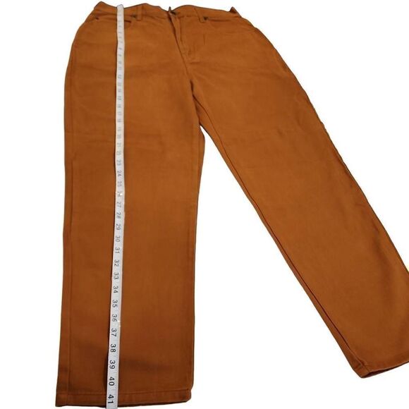 Bill Blass Jeans Women's Easy Fit High Rise Baggy Jeans Camel Colored Size 12 Sh - Picture 10 of 10